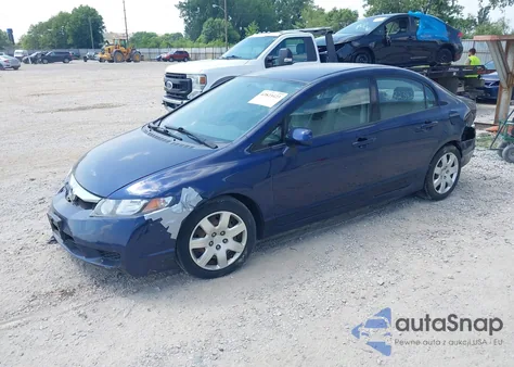 2009 Honda Civic Lx из США, поврежденный, VIN 2HGFA16549H535116